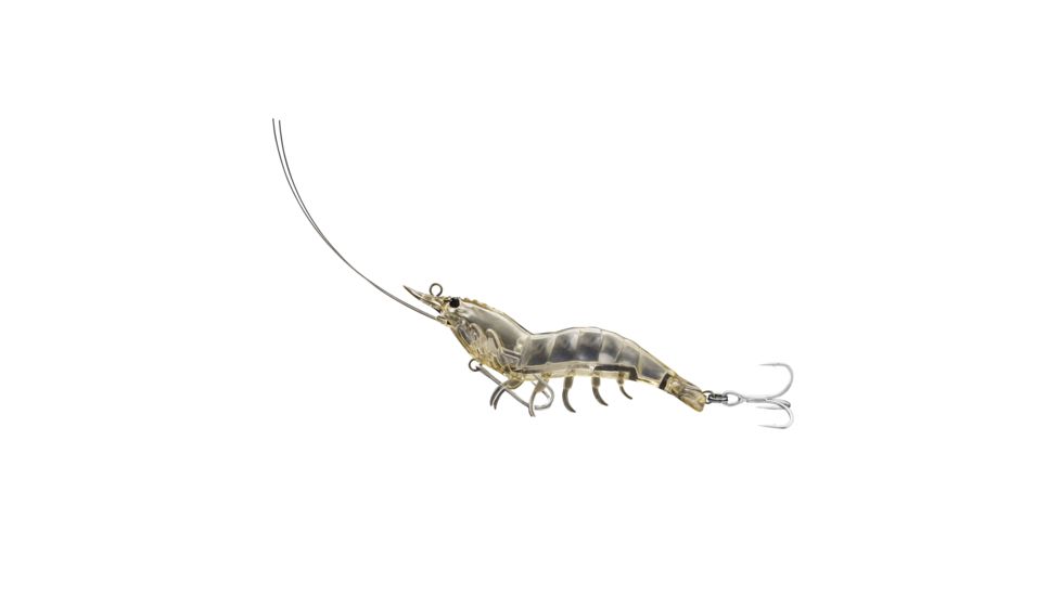 Live Target Shrimp Hybrid Bait,clear shrimp,#4,#2 SSH100SK919