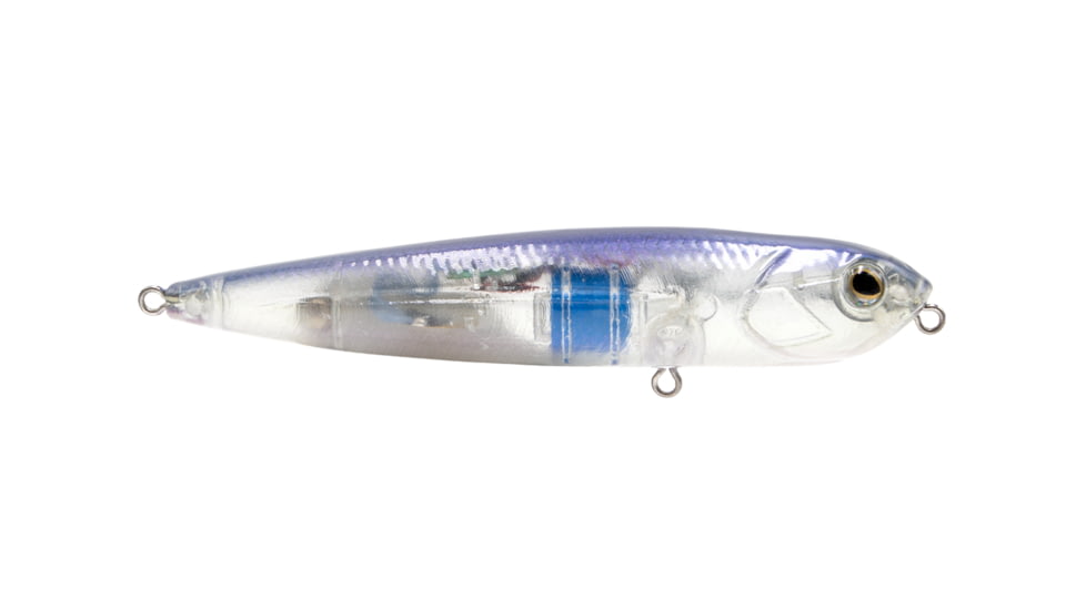 Livingston Lures 4in Walking Boss Jr. Lure, Pro Blue, 13351