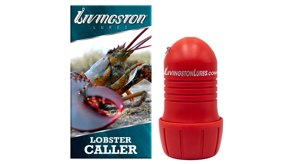 Livingston Lures Caller Series Lure, Lobster, Red, 11500