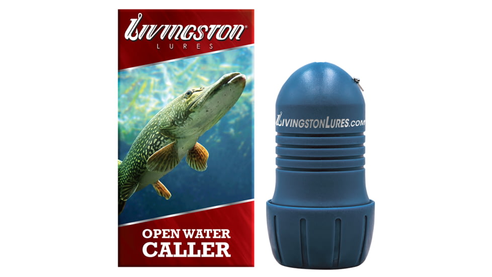Livingston Lures Caller Series Lure, Open Water, Blue, 11300