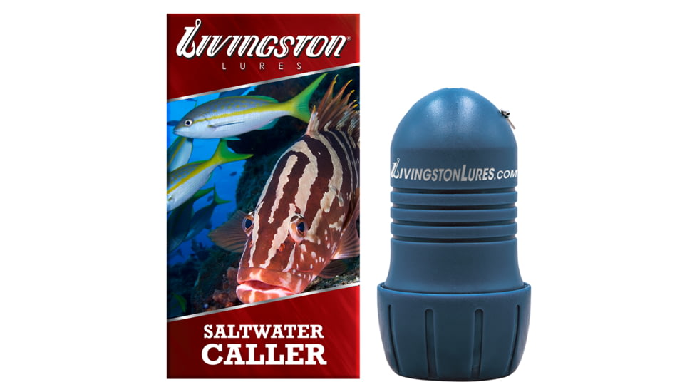Livingston Lures Caller Series Lure, Saltwater, Blue, 11400