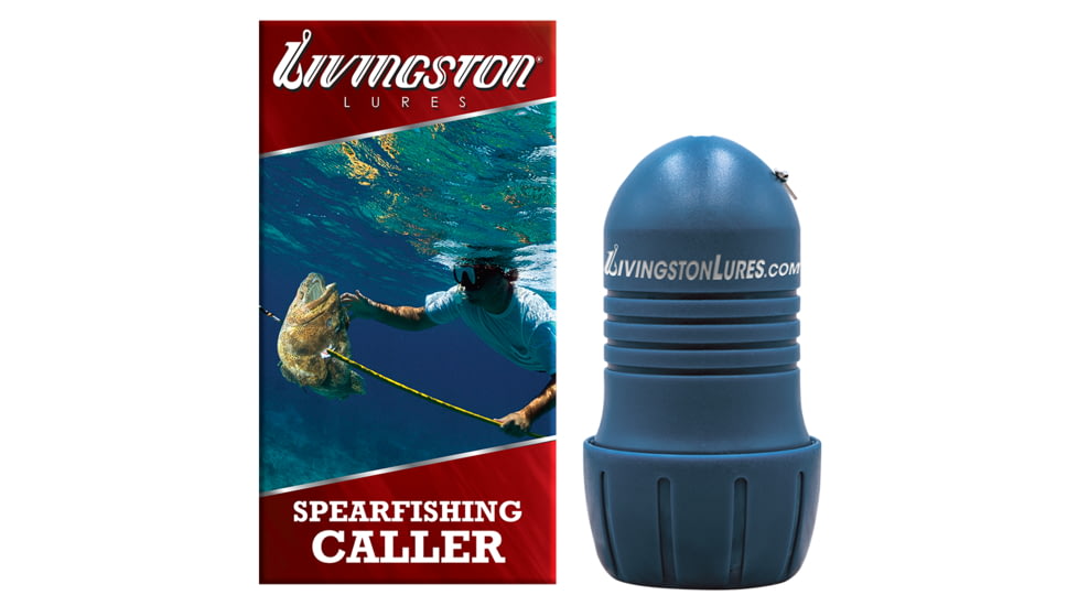 Livingston Lures Caller Series Lure, Spearfishing, Blue, 11700