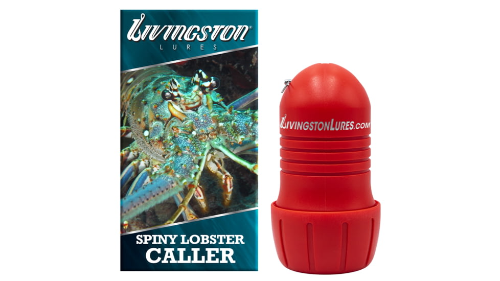 Livingston Lures Caller Series Lure, Spiny Lobster, Red, 14200