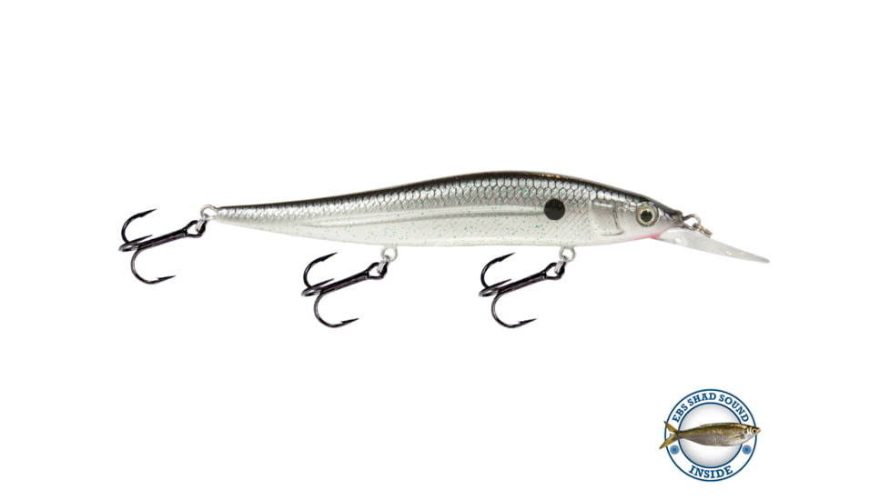 Livingston Lures JerkMaster 121D Lure, Chrome XXX Shad, 3531