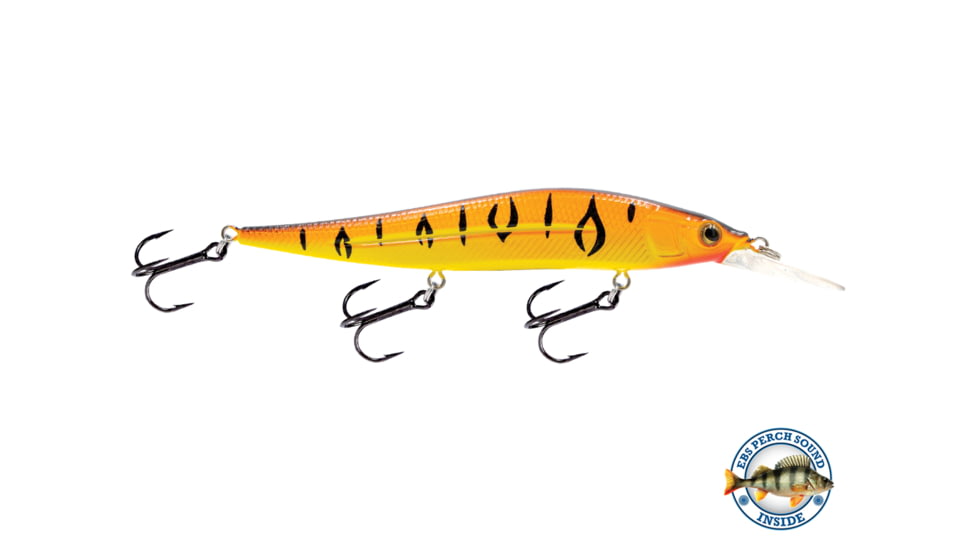Livingston Lures JerkMaster 121D Lure, Orange Tiger, 3571