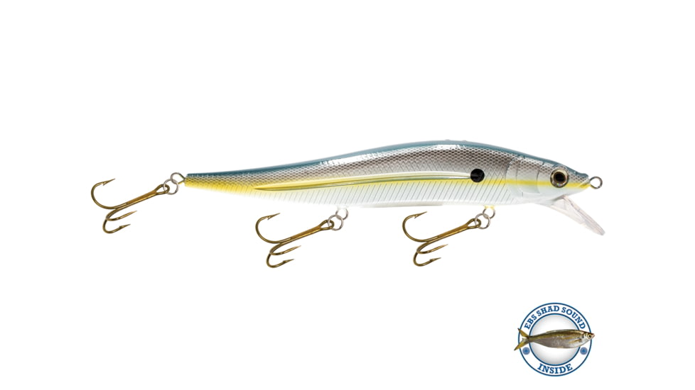 Livingston Lures Jerkmaster 254 Lure, Chartreuse Shad, 13845