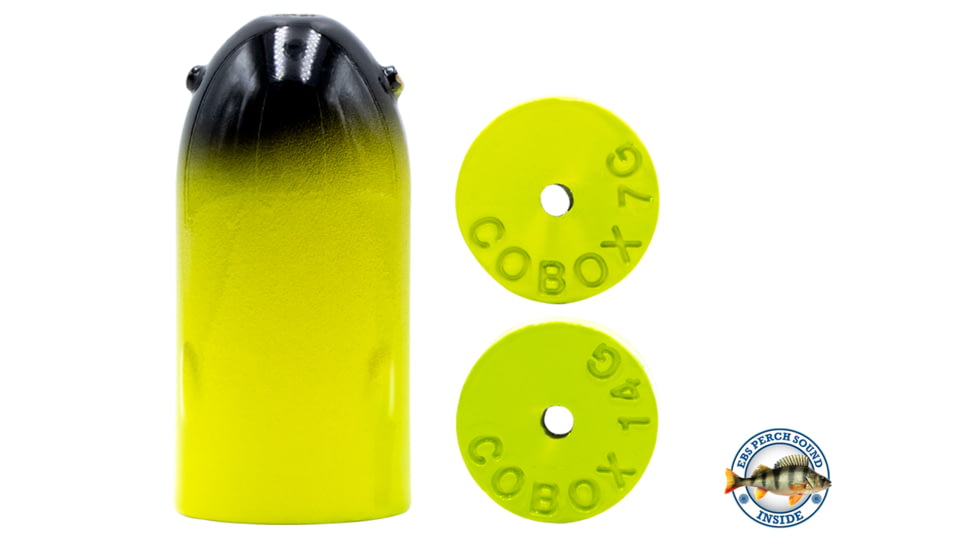 Livingston Lures Livingston Bullet Predator Lure, Chartreuse Black, 10874