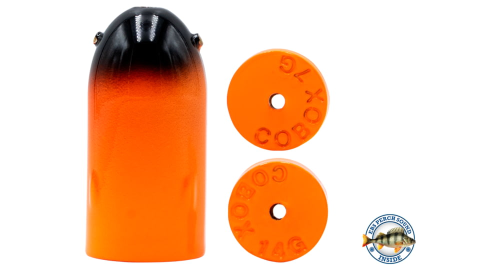 Livingston Lures Livingston Bullet Predator Lure, Hot Orange Black, 10875