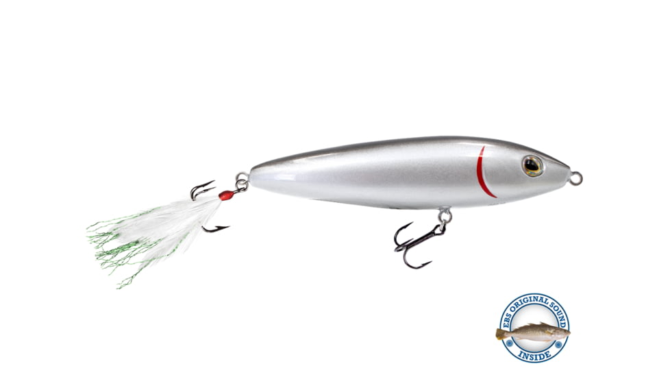 Livingston Lures Pro Sizzle Jr Lure, Black Back Chrome Shad, 0705