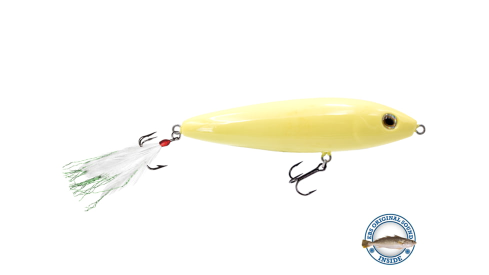 Livingston Lures Pro Sizzle Jr Lure, Pure Bone Shad, 0724
