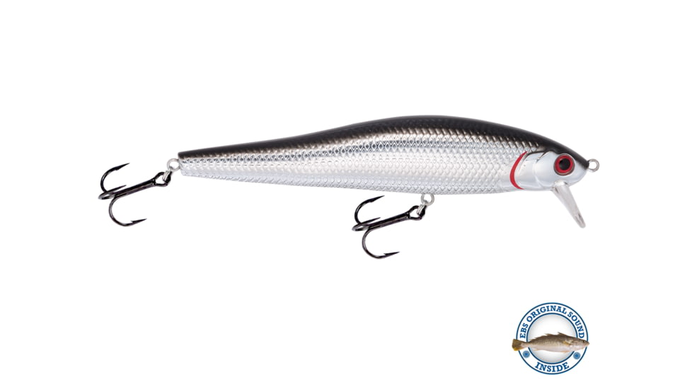 Livingston Lures Stick Master 127 Lure, Black Back Chrome Shad, 2605