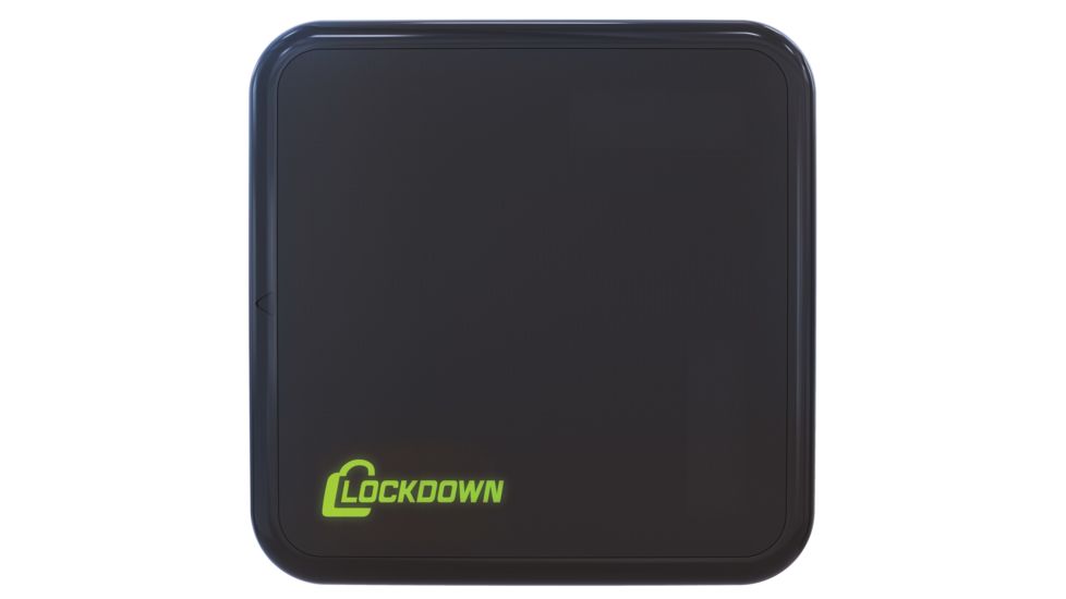 Lockdown Puck Monitoring Device, Black/Silver, 1099416