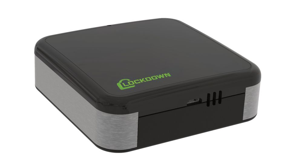 Lockdown Puck Monitoring Device, Black/Silver, 1099416