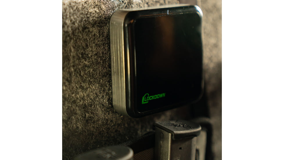 Lockdown Puck Monitoring Device, Black/Silver, 1099416