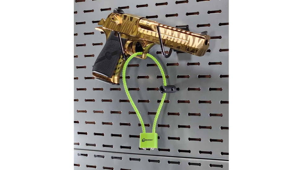 Lockdown SecureWall Gun Lock, green, 1202541