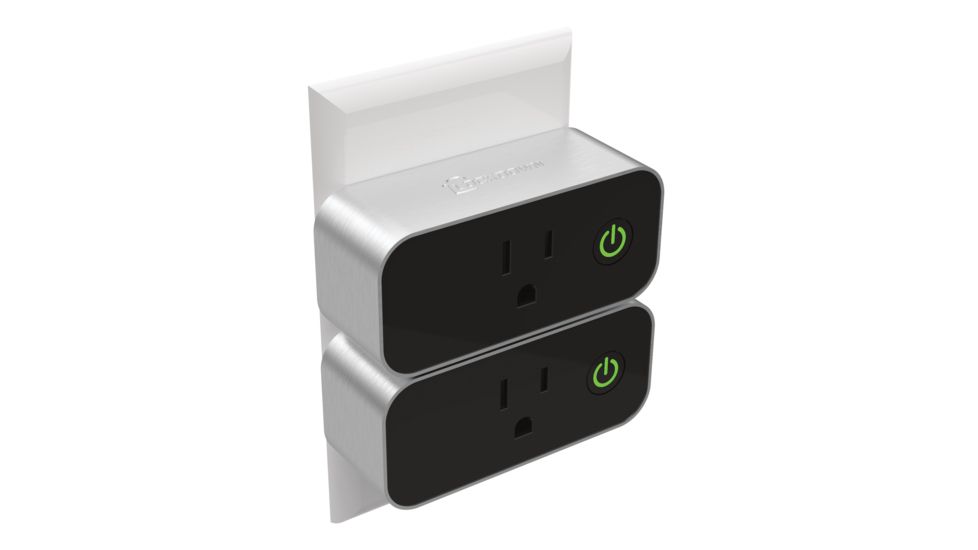 Lockdown Smart Plug, Black/Silver, 1117246