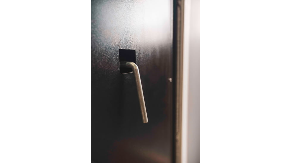 Lockdown Vault Door, Out Swing, 28/30in, LH, Black, 1118815