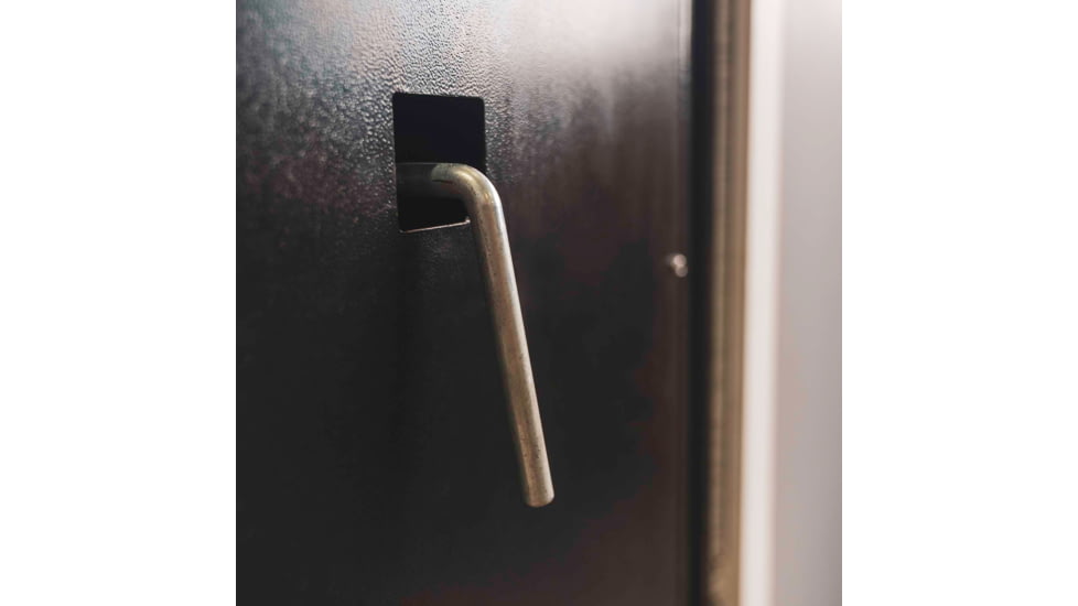 Lockdown Vault Door, Out Swing, 28/30in, LH, Black, 1118815