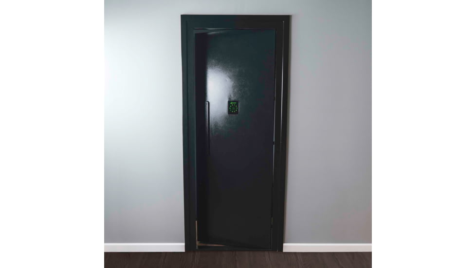 Lockdown Vault Door, Out Swing, 28/30in, LH, Black, 1118815