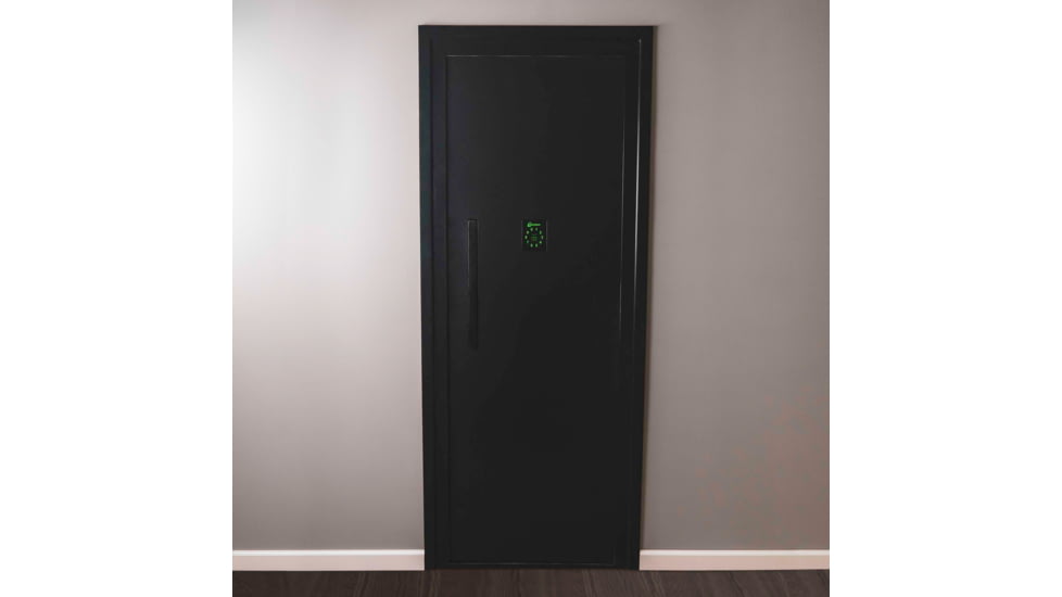 Lockdown Vault Door, Out Swing, 28/30in, LH, Black, 1118815