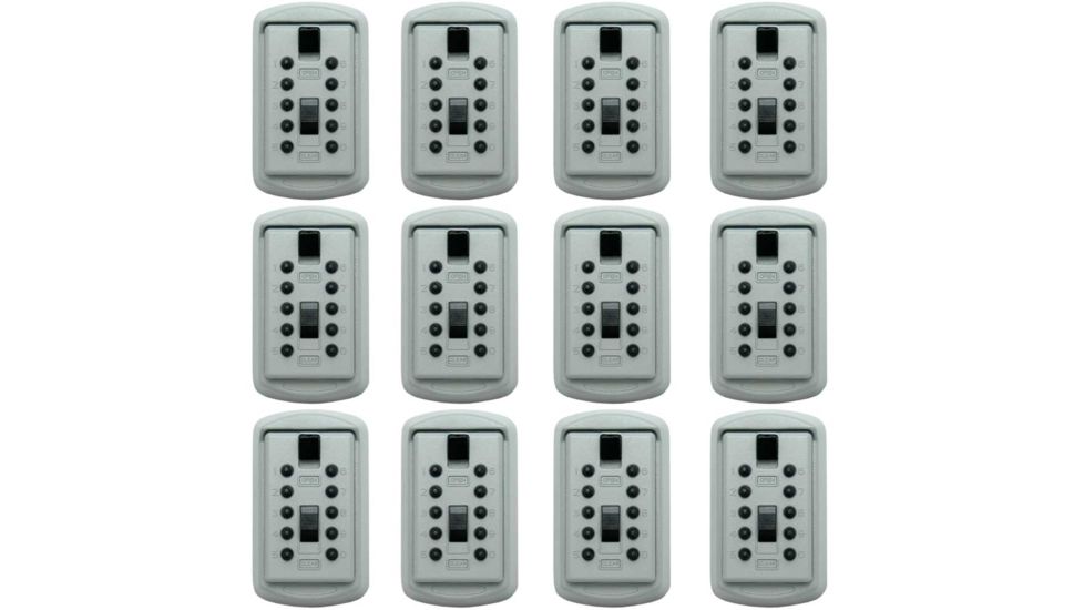 LockState KeyDock Wall Mount Box, 12 PK LS-KD110-12