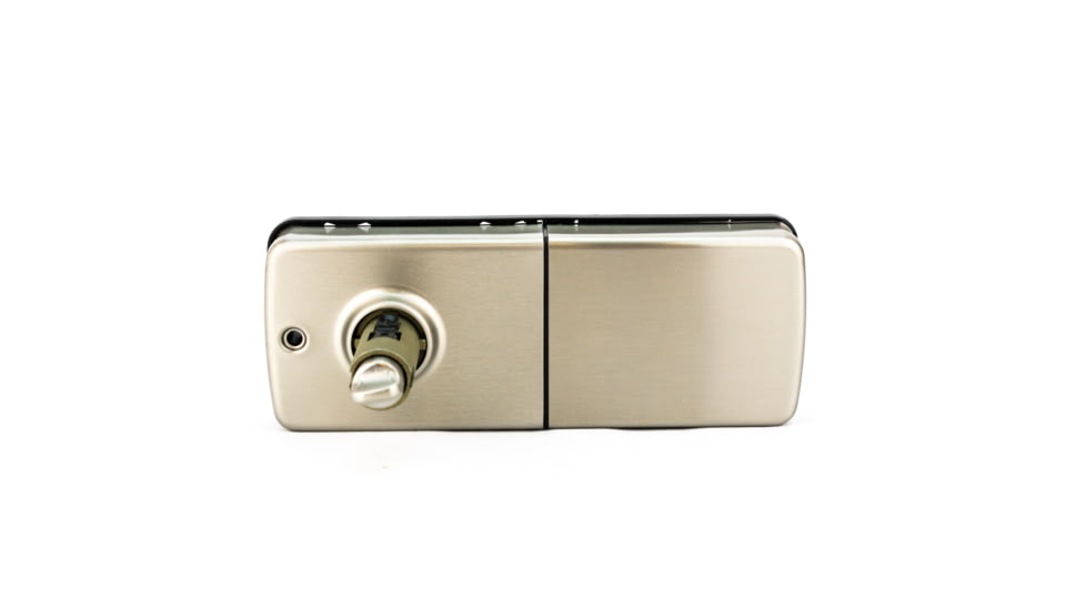 Lockstate RemoteLock 5i WiFi Electronic Lever Door Lock, Bolder Style, Satin Nickel, LS-L5i-SN-B