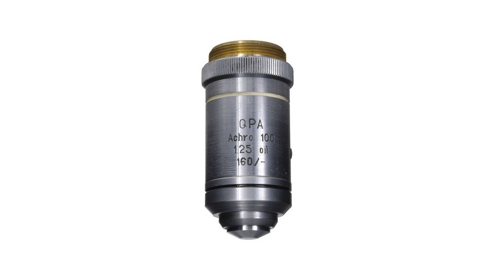 LOMO Objective, Q-Plan Achromat, 100x, 1.25 N.A., Oil Immersion, DIN