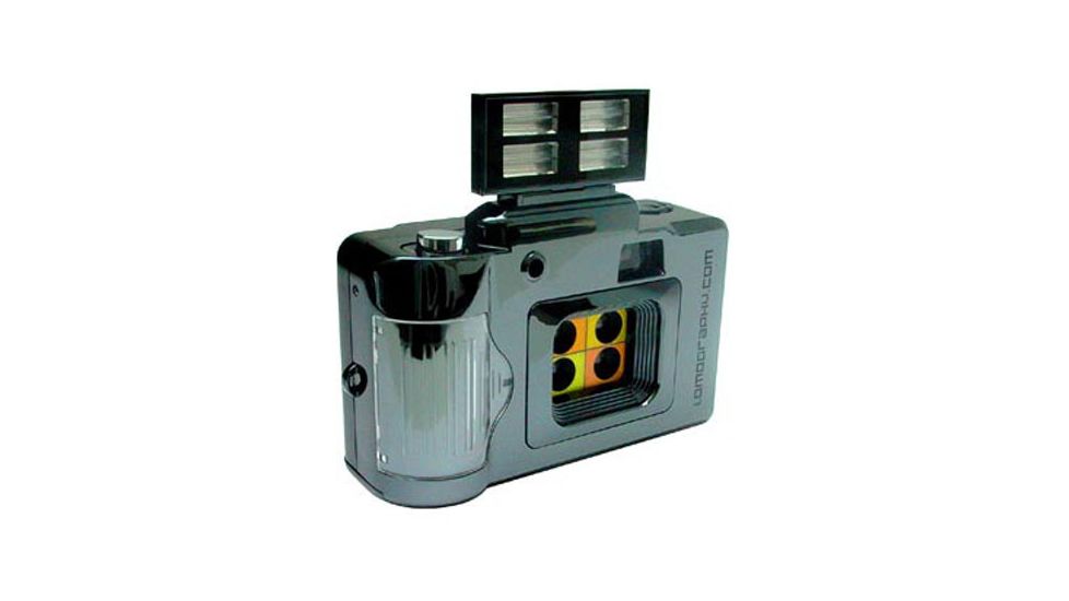 Lomography ActionSampler Flash 4-lens 35mm Film Camera Shipping