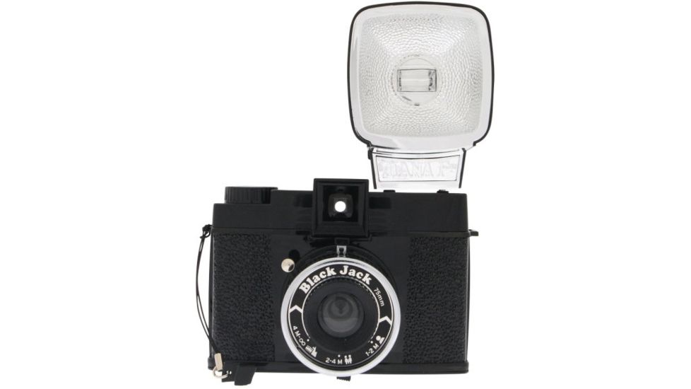 Lomography Camera Diana F+ Black Jack (w/ flash)