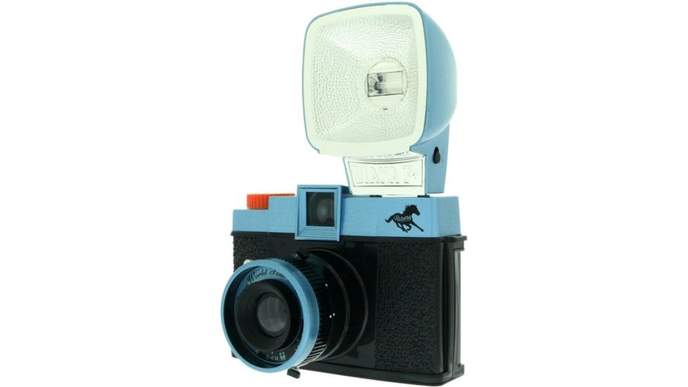 Lomography Camera Diana F+ Tokyo Rising (w/ flash) angle view