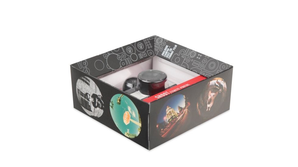 Lomography Fisheye Baby 110 Basic Film Camera, Flat Boxed 953