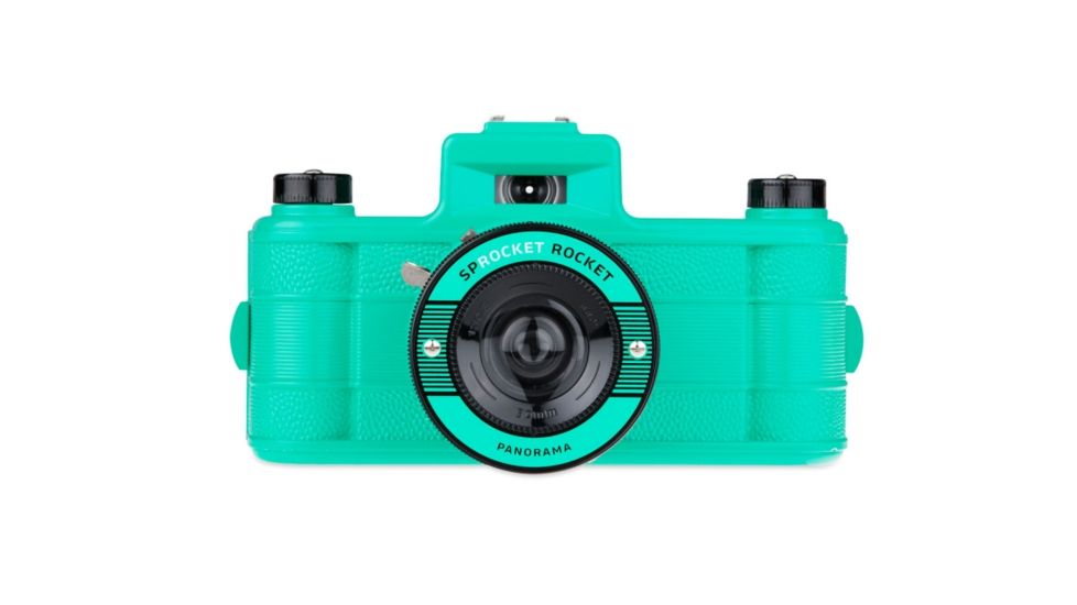 Lomography Sprocket Rocket, Teal, Front 935