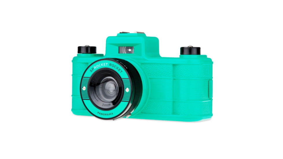 Lomography Sprocket Rocket, Teal, Left 935