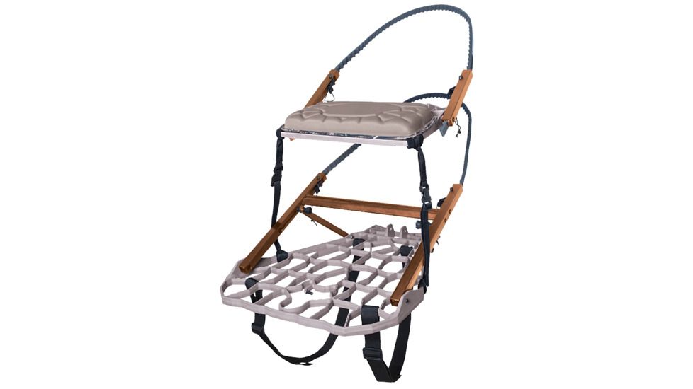 Lone Wolf Treestands Assault Hand Climber Combo Tree Stand, Gray ASHCC