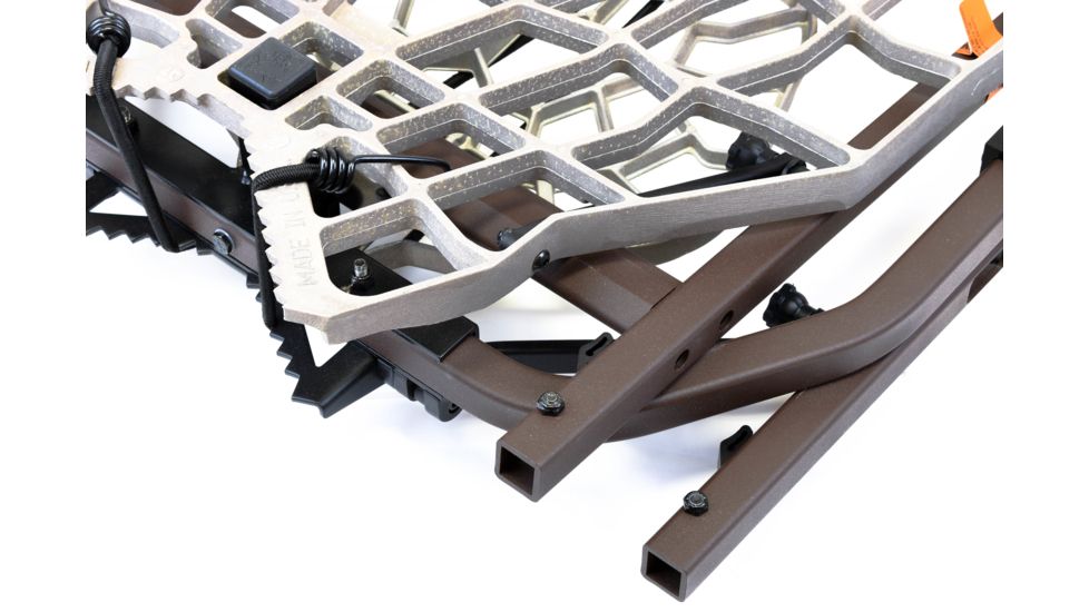 Lone Wolf Treestands Wide Flip Top Combo Tree Stand, Gray WFTC