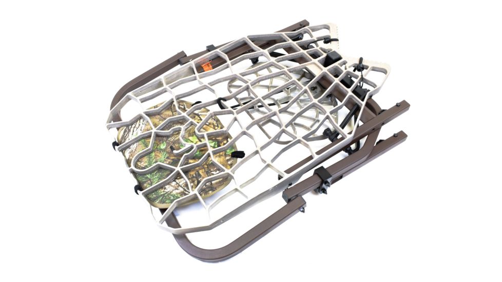 Lone Wolf Treestands Wide Flip Top Combo Tree Stand, Gray WFTC