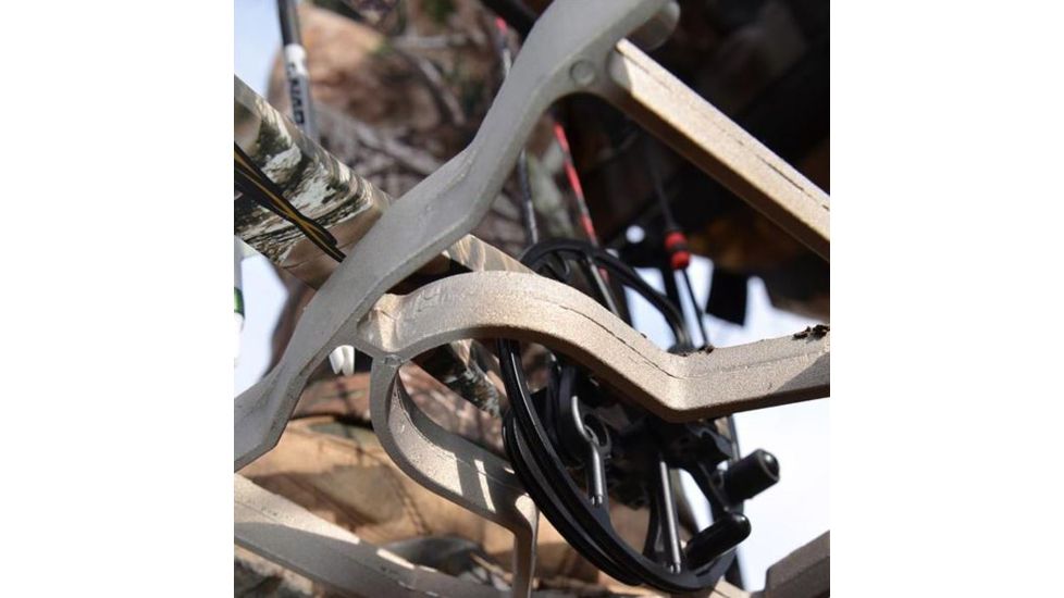 Lone Wolf Treestands Wide Flip Top Combo Tree Stand, Gray WFTC