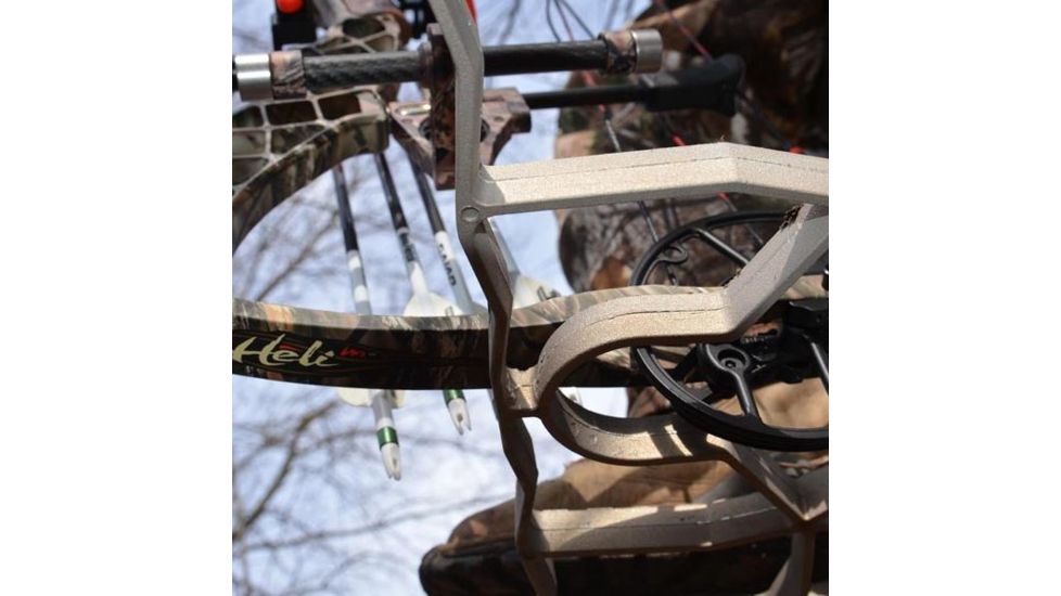 Lone Wolf Treestands Wide Flip Top Combo Tree Stand, Gray WFTC