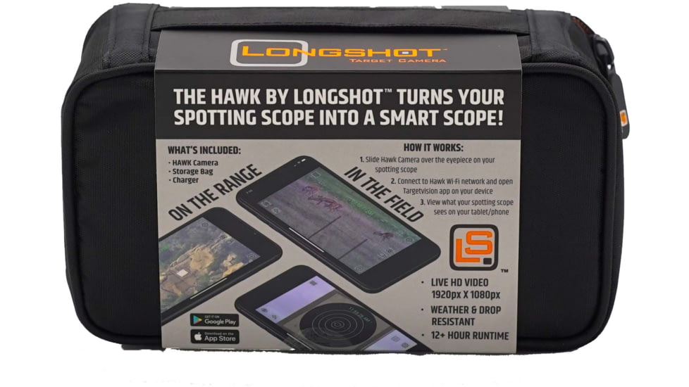 Longshot by Target Vision Hawk Smart Spotting Scopes Camera