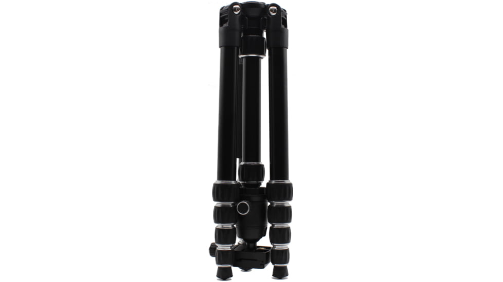 Longshot by Target Vision Packable Aluminum Tripod, 1/4-20in Thread, Black, TV-AT103