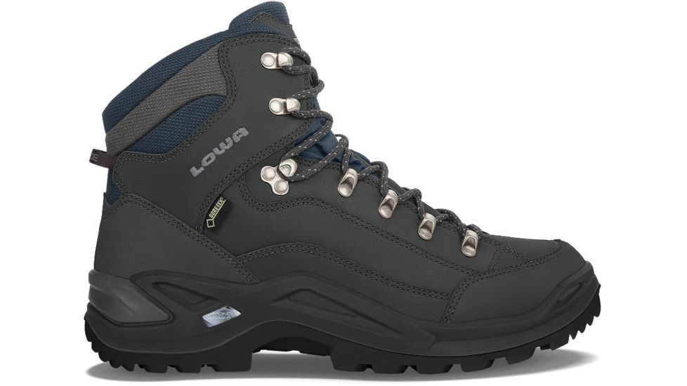 Lowa Renegade GTX Mid Hiking Boot - Mens, Dark Gray/Navy, 13, Narrow, 3109439449-DGYNAV-M130