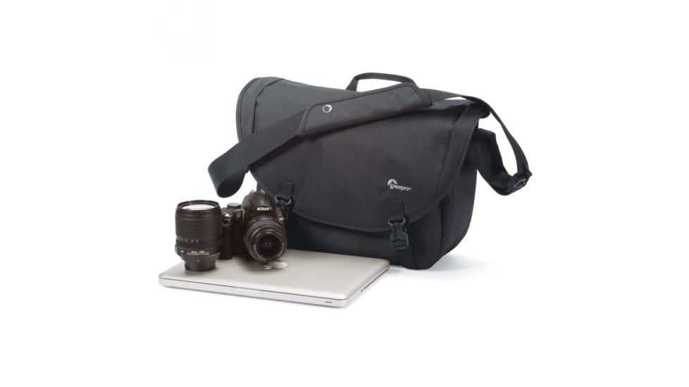 Lowepro Passport Messenger Camera and Gear Bag, Black LP36655