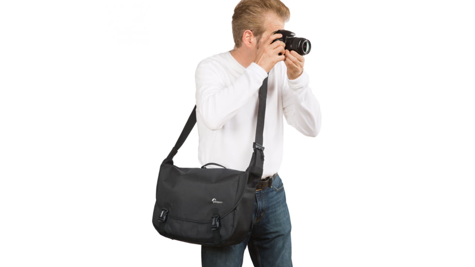 Lowepro Passport Messenger Camera and Gear Bag, Black LP36655