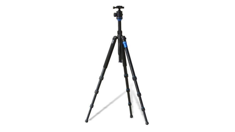 Lucid TP4 Tripod, Aluminum, 4 section, w/ball Head Mount, Full, L-TP4-AL