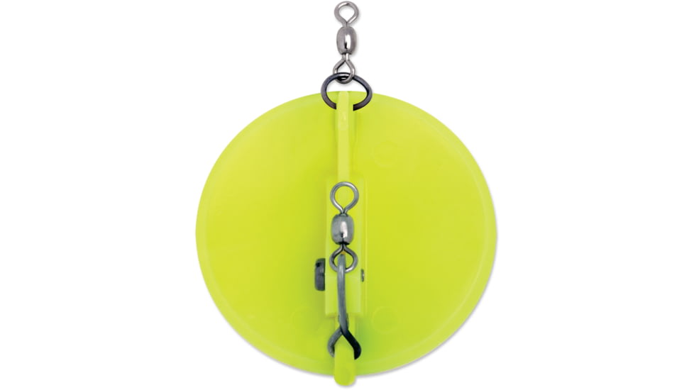 Luhr Jensen 0 Dipsy Diver, Chartreuse / White Bottom, 5560-000-0080