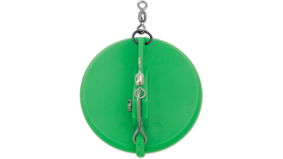 Luhr Jensen 0 Dipsy Diver, Kelly Green / White Bottom, 5560-000-0081