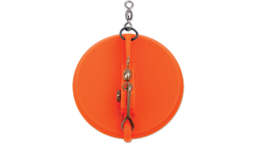 Luhr Jensen 1 Dipsy Diver, Fire / White Bottom, 5560-001-0077