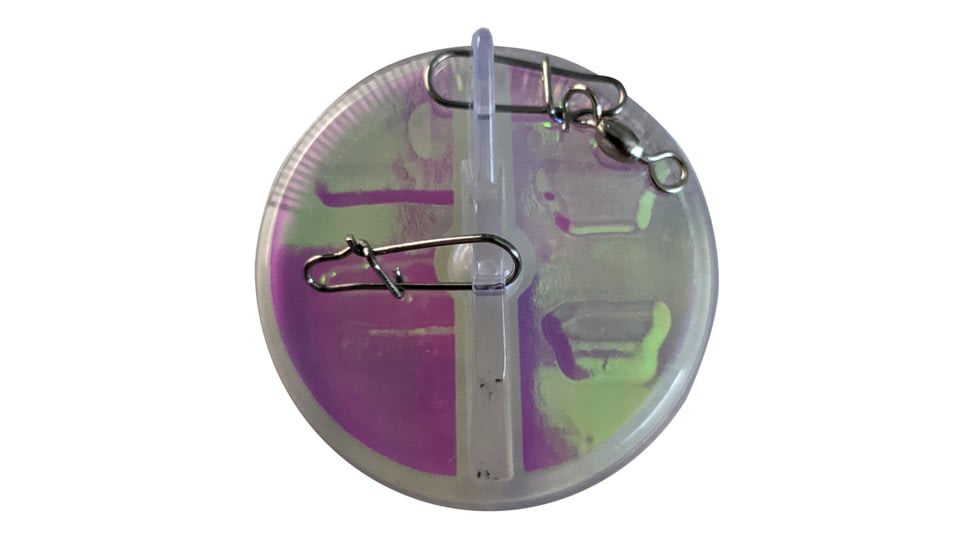 Luhr Jensen 2-1/4in Dipsy Diver - Clear/Clear Bottom Moon Jelly, 5560-030-2507