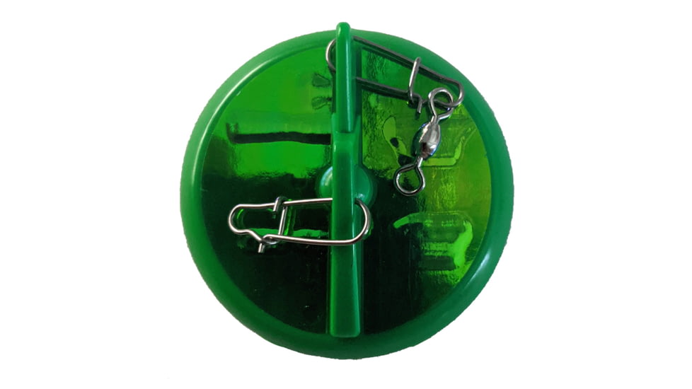 Luhr Jensen 2-1/4in Dipsy Diver - Kelly Green/Silver Bottom Moon Jelly, 5560-030-2511