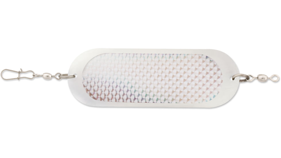 Luhr Jensen 3/0 Jensen Dodger, Chrome / Silver Prism-Lite, 5100-030-0150